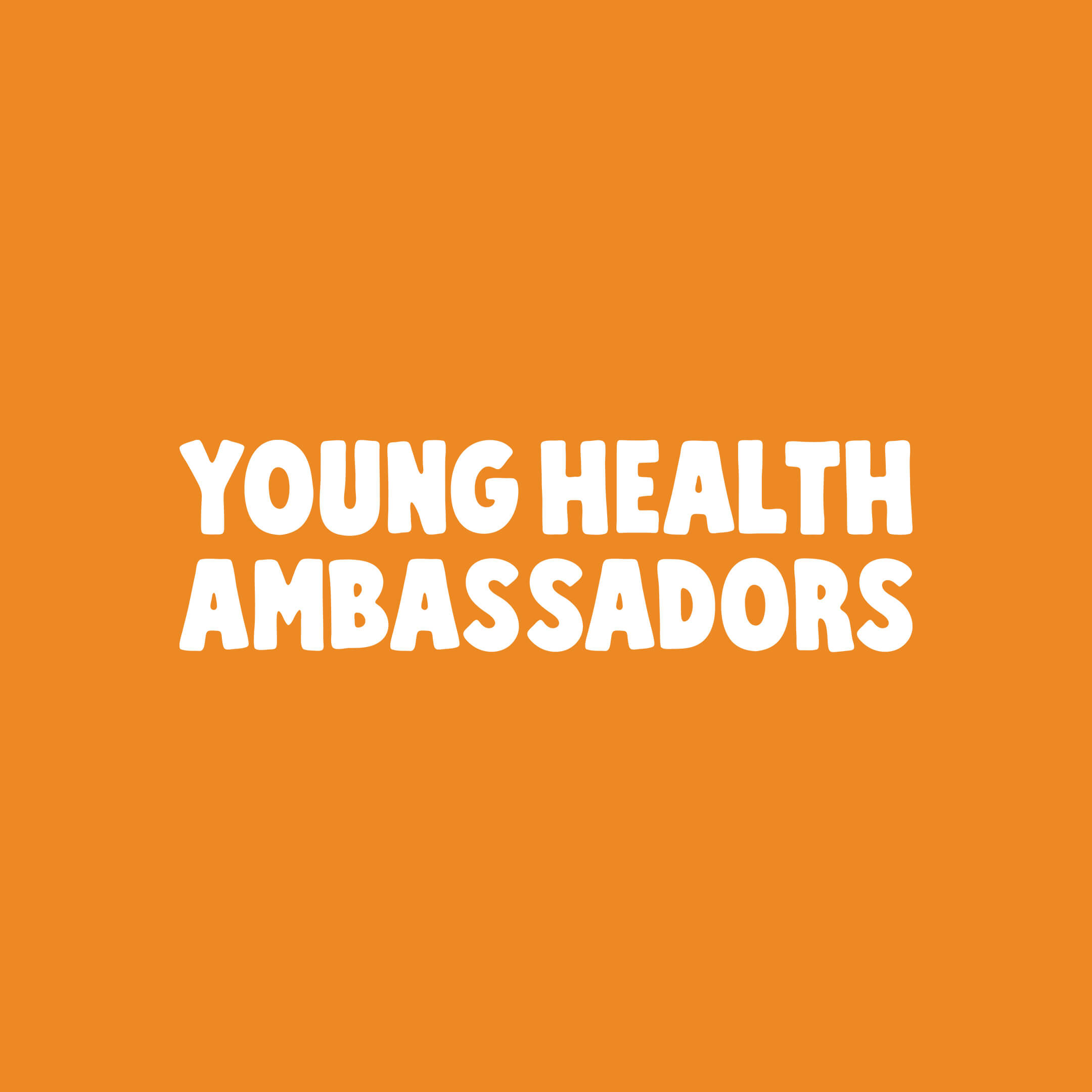 young health ambassadors